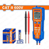 Wadfow by Winland Digital Multimeter Tester Multi Tester for Electrical Tools CAT III 600V WDM3502